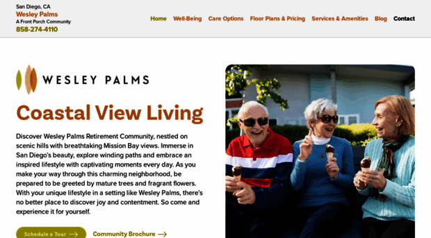 wesleypalms.org