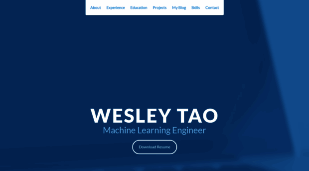 wesleytao.github.io