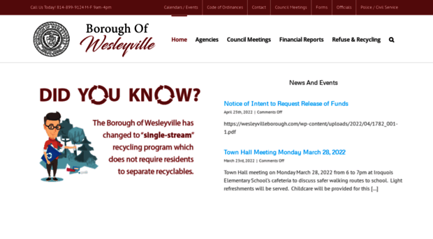 wesleyvilleborough.com