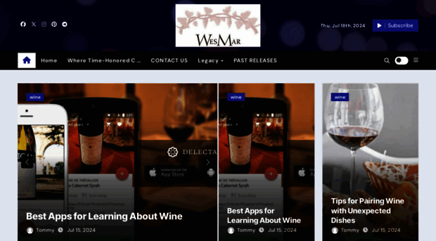 wesmarwinery.com