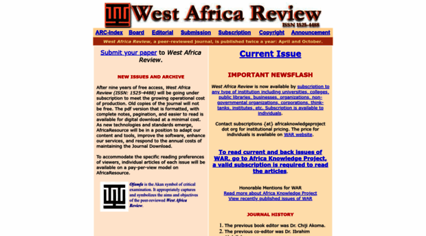 westafricareview.com