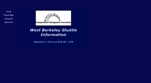 westberkeleyshuttle.com