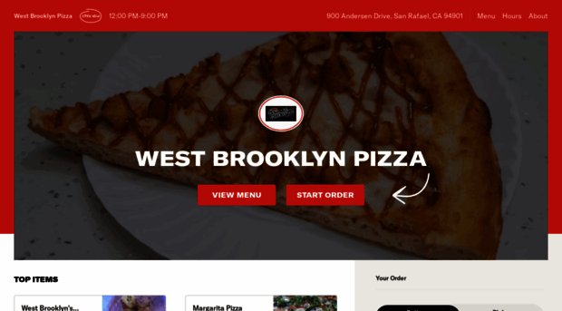 westbrooklynpizzaofsanrafael.com