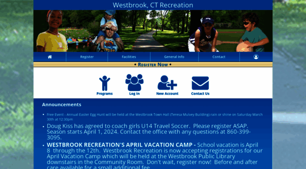 westbrookrec.com