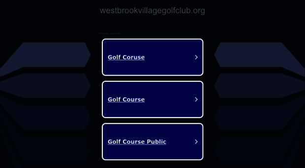 westbrookvillagegolfclub.org