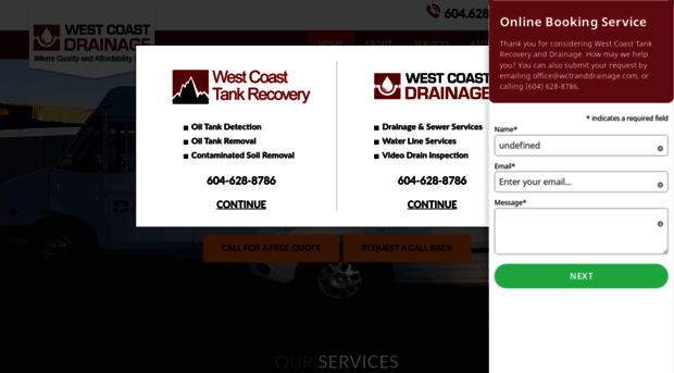 westcoastdrainage.com