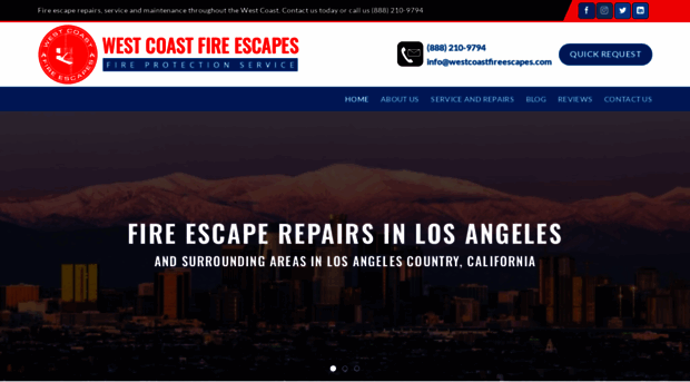 westcoastfireescapes.com
