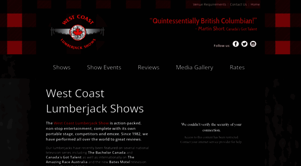 westcoastlumberjacks.com