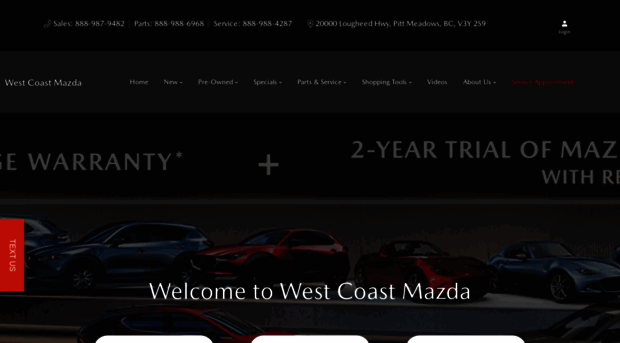 westcoastmazda.com