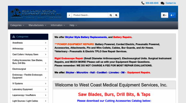 westcoastmedicalequipment.com