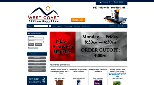 westcoastofficesupplies.ca