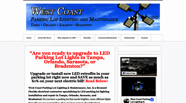 westcoastparkinglotlighting.com