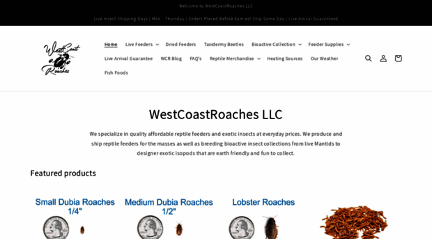 westcoastroaches.com