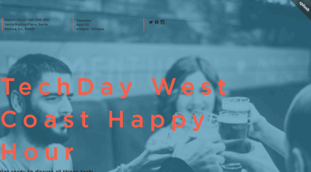 westcoasttechdayhappyhour.splashthat.com