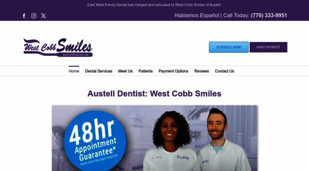 westcobbsmiles.com