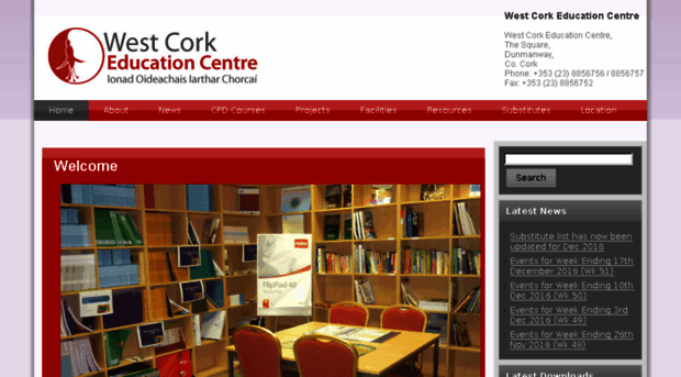 westcorkeducationcentre.com