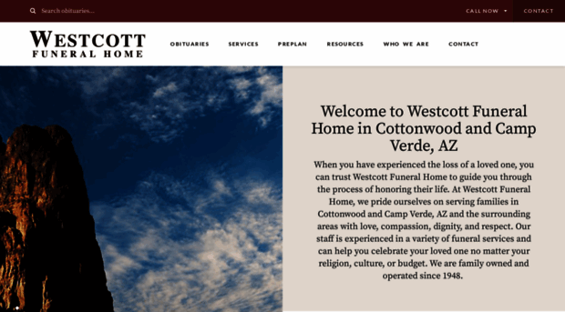 westcottfuneralhome.com