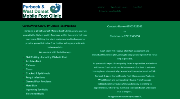 westdorsetmobilefootclinic.com