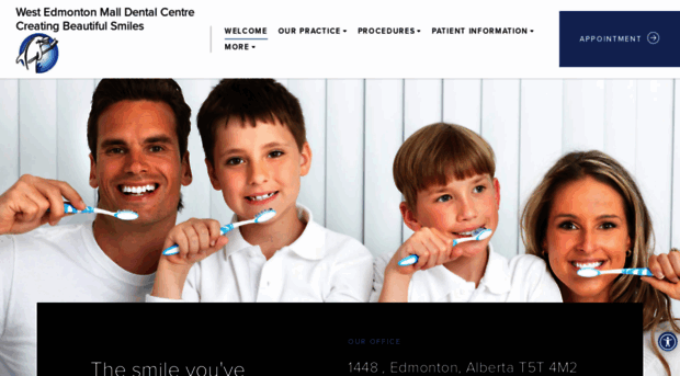 westedmontonmalldentalcentre.ca