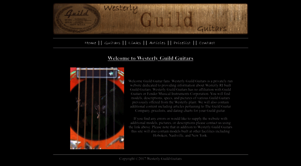 westerlyguildguitars.com