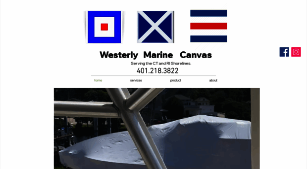 westerlymarinecanvas.com