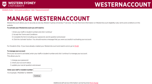 westernaccount.westernsydney.edu.au