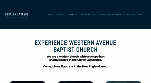 westernavenuechurch.com