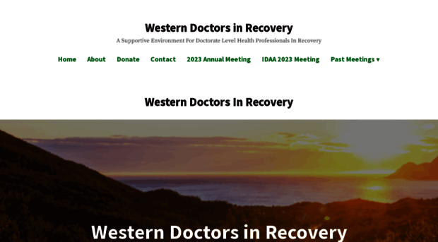 westerndoctorsinrecovery.com