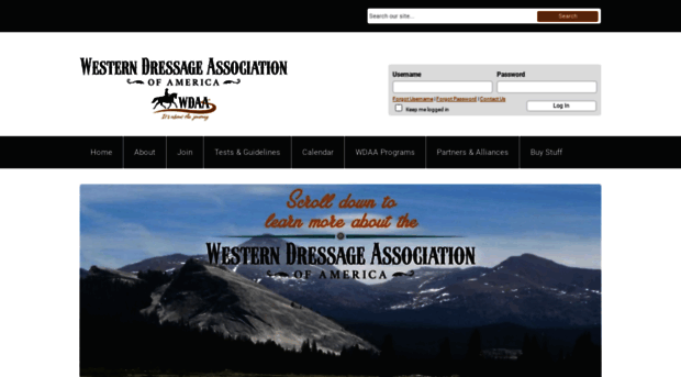 westerndressageassociation.org