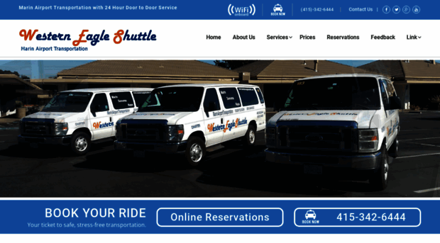 westerneagleshuttle.com