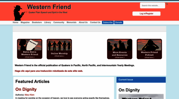 westernfriend.org