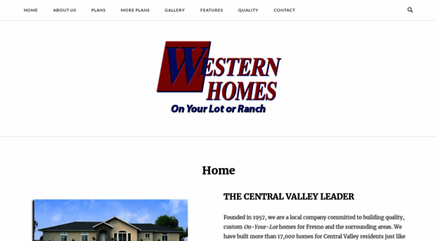 westernhomes.us