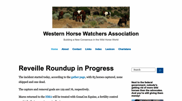 westernhorsewatchers.com