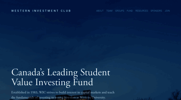 westerninvestmentclub.ca