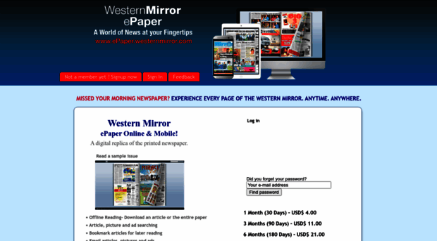 westernmirrorepaper.com