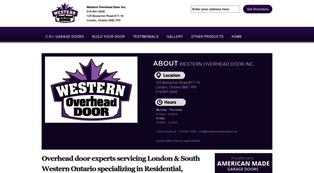 westernoverheaddoor.ca