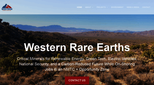 westernrareearths.com