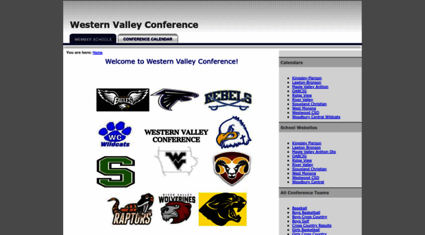 westernvalleyconference.org