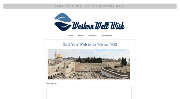 westernwallwish.com