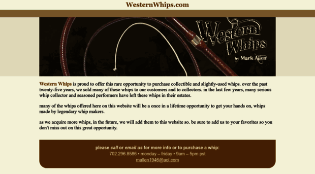 westernwhips.com