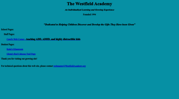 westfieldacademy.org