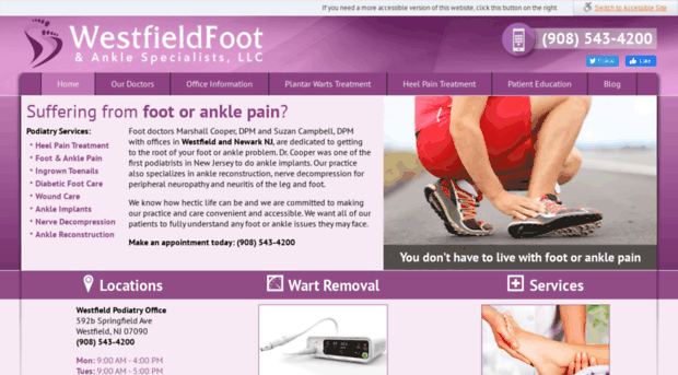 westfieldfootandankle.com