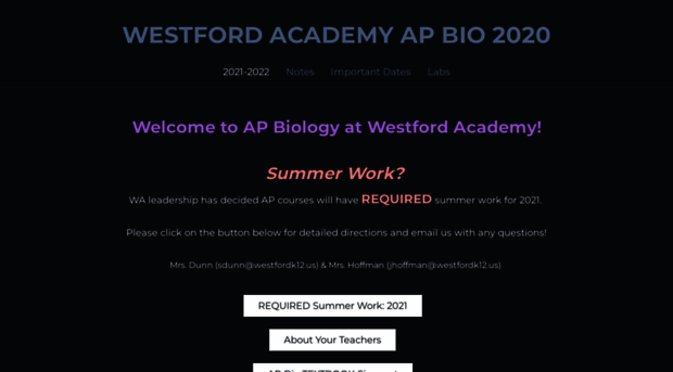 westfordapbiology.weebly.com