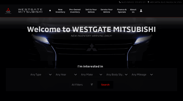 westgatemitsubishi.com