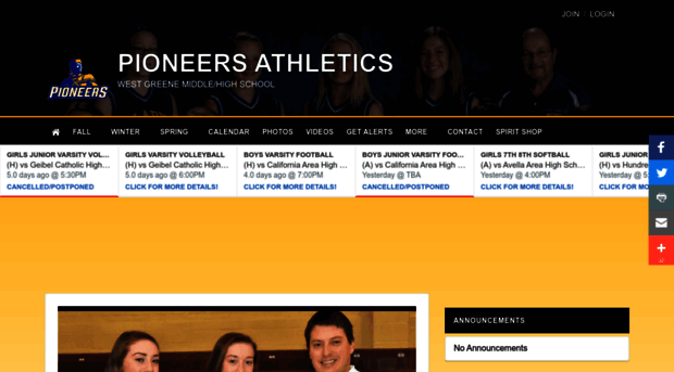 westgreeneathletics.com