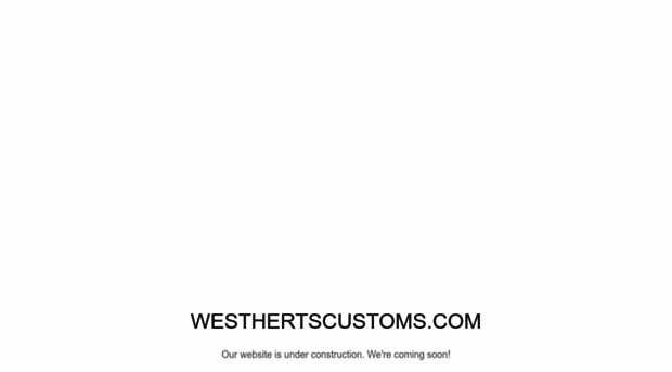 westhertscustoms.co.uk