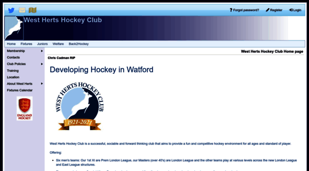 westhertshockeyclub.co.uk