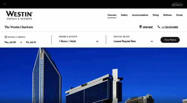 westincharlottehotel.com