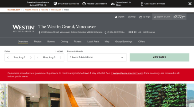 westingrandvancouver.com