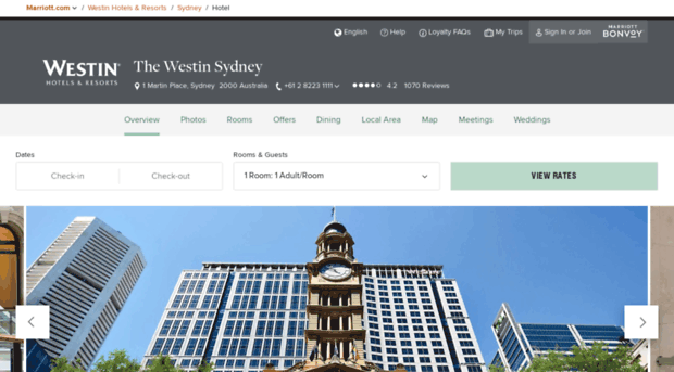 westinsydney.com